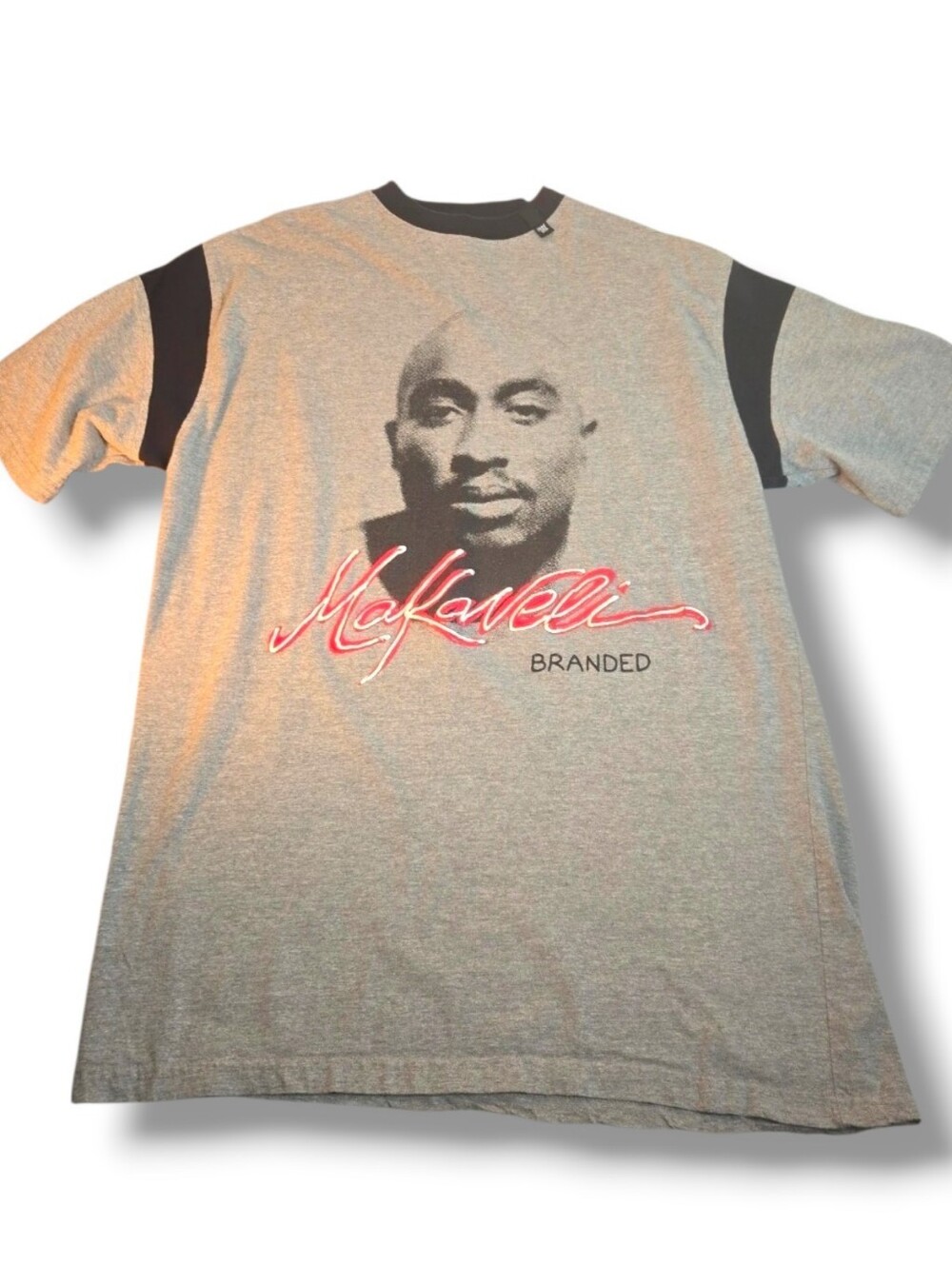 Vintage Tupac Shakur Makaveli Branded T-shirt Medium 2pac Vtg